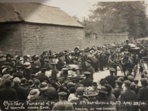 25 April 1914 Military Funeral in Wotton